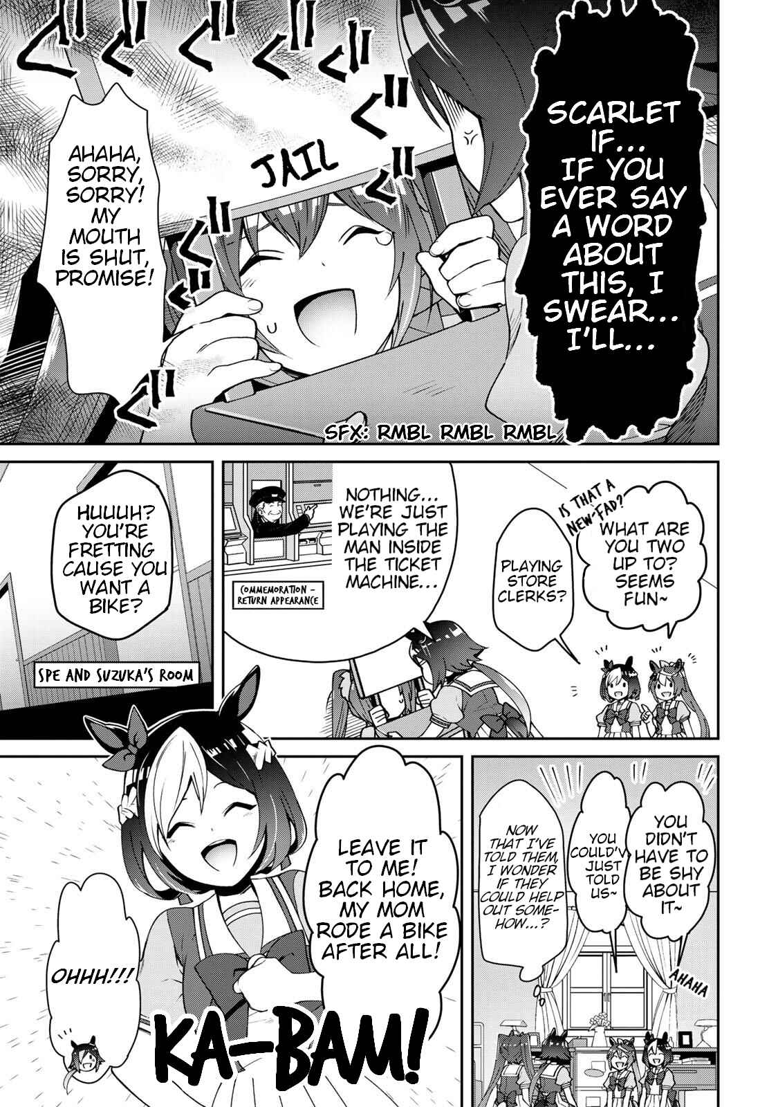 Page 3 Chapter 14.5 Starting Gate! Uma Musume Pretty Derby