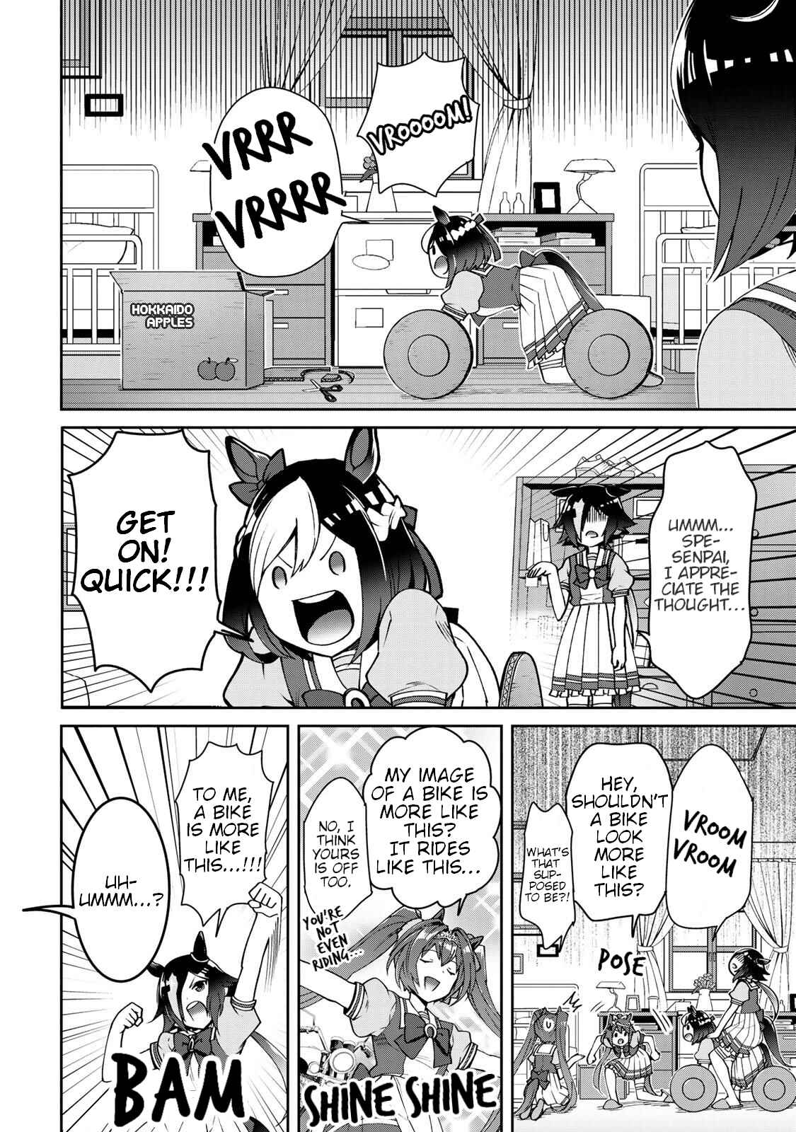 Page 4 Chapter 14.5 Starting Gate! Uma Musume Pretty Derby