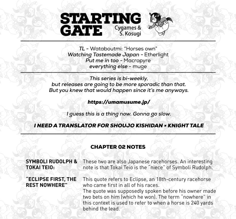 Page 21 Chapter 2 Starting Gate! Uma Musume Pretty Derby