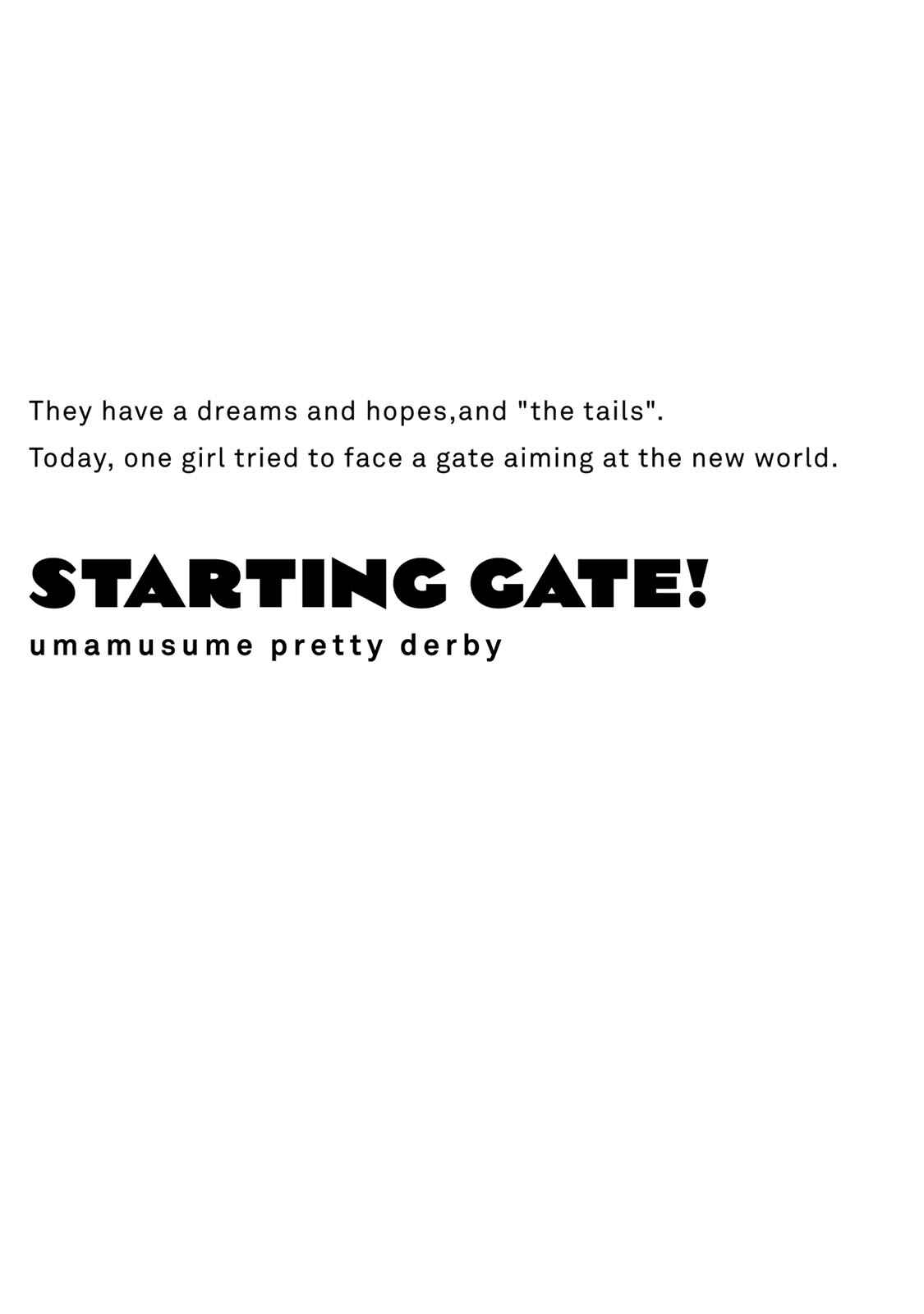 Page 33 Chapter 15 Starting Gate! Uma Musume Pretty Derby