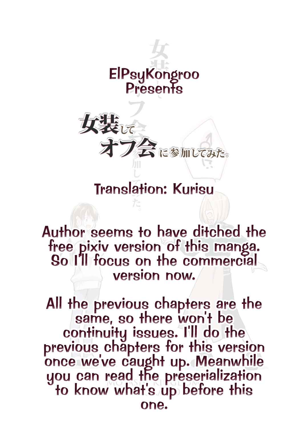 Page 5 Chapter 22 Josou Shite Off-kai ni Sanka Shite mita.