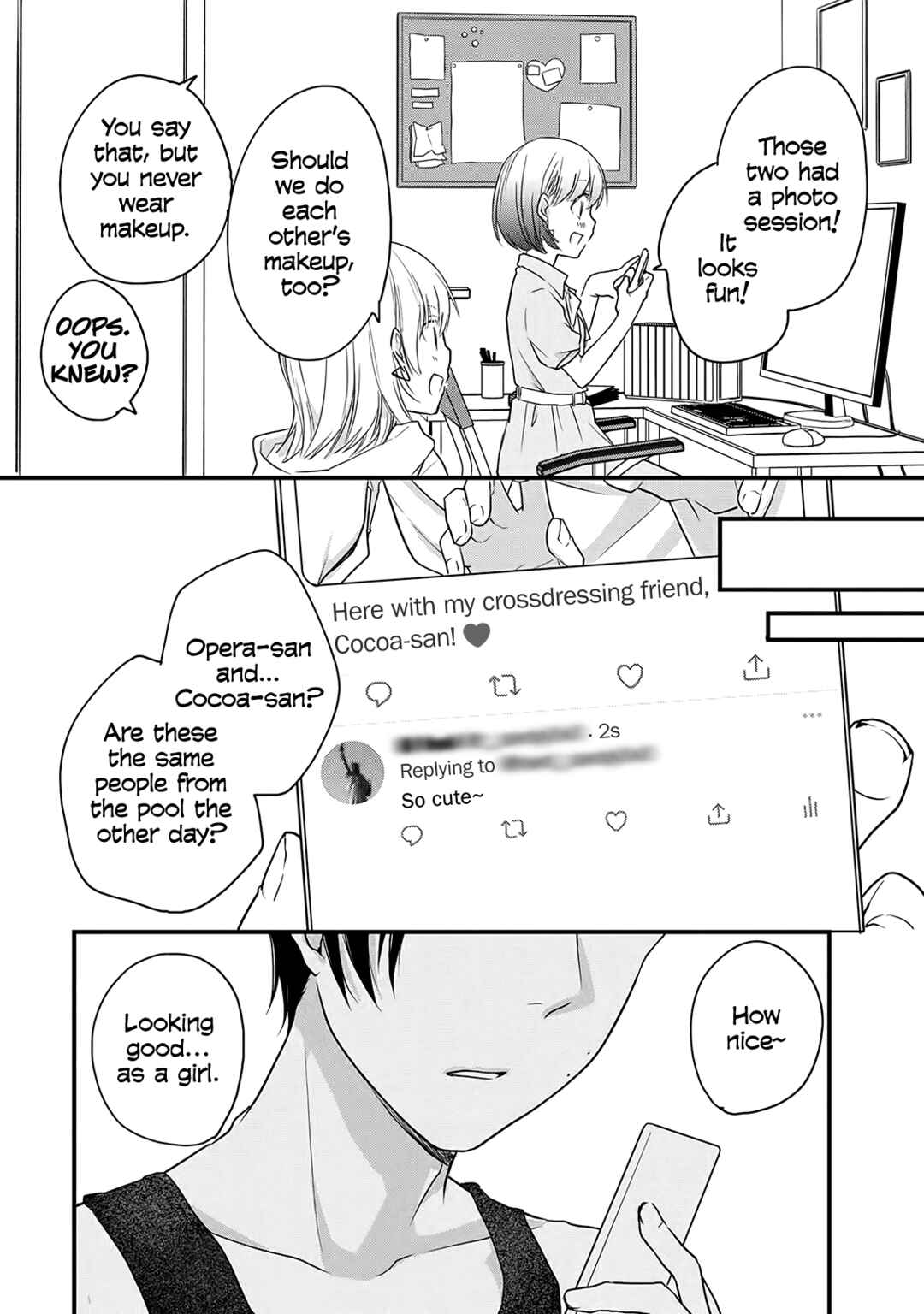 Page 4 Chapter 58 Josou Shite Off-kai ni Sanka Shite mita.