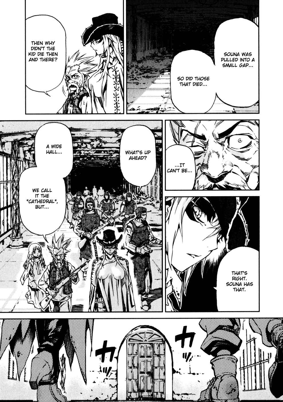 Page 13 Chapter 16 Kiba no Tabishounin ~The Arms Peddler~