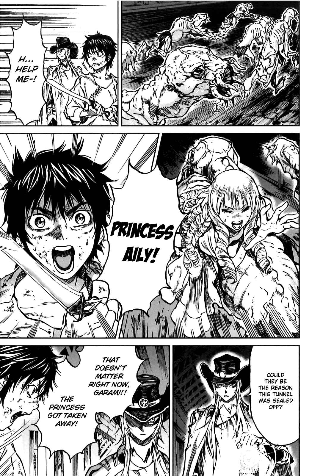Page 14 Chapter 13 Kiba no Tabishounin ~The Arms Peddler~
