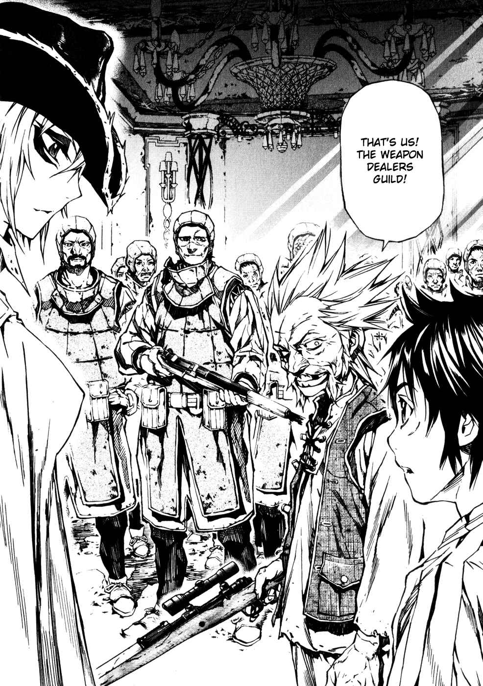 Page 16 Chapter 17 Kiba no Tabishounin ~The Arms Peddler~