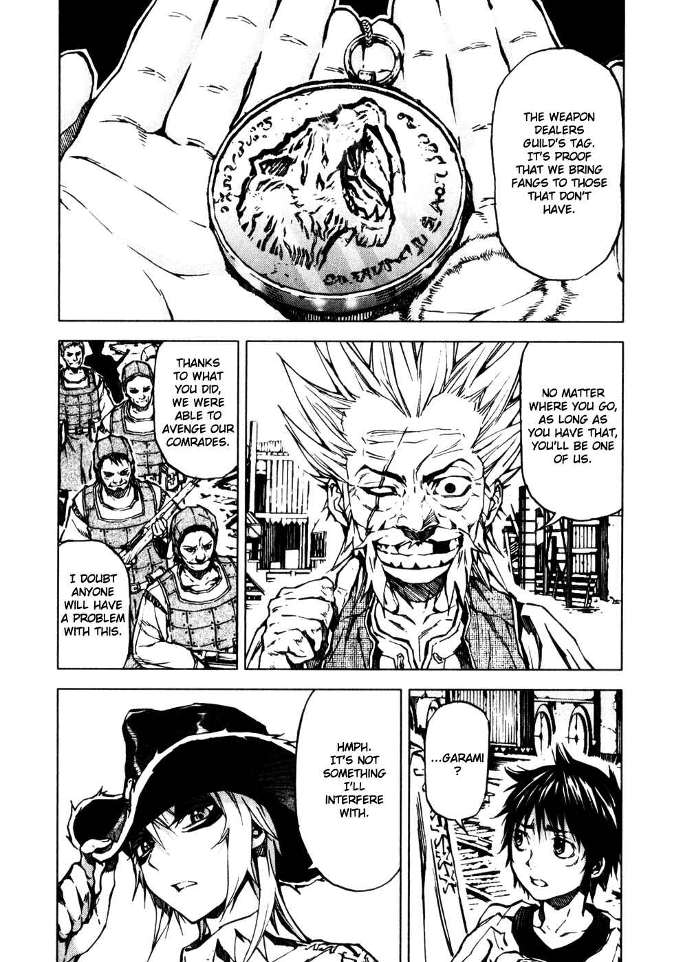 Page 18 Chapter 17 Kiba no Tabishounin ~The Arms Peddler~