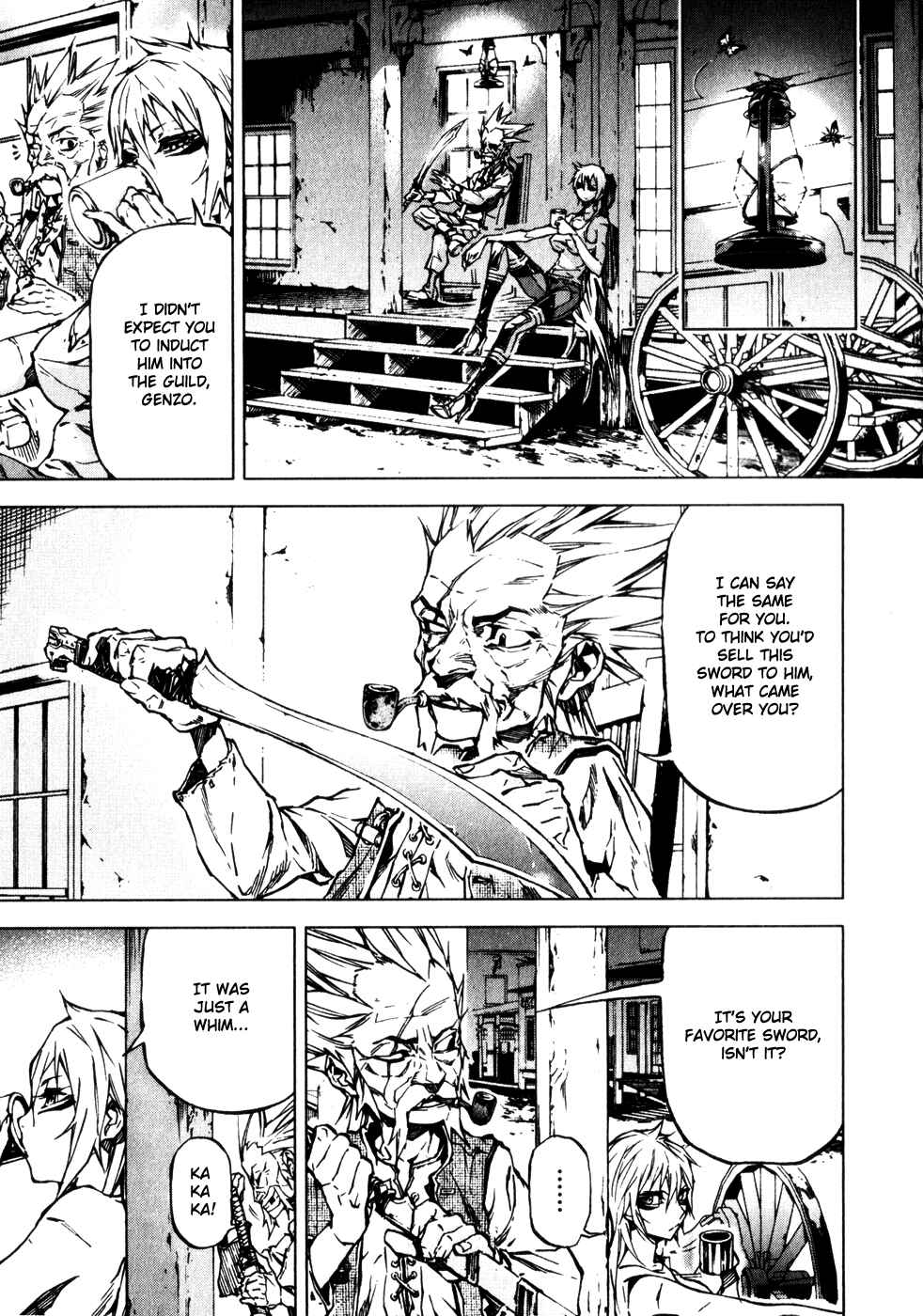 Page 23 Chapter 17 Kiba no Tabishounin ~The Arms Peddler~