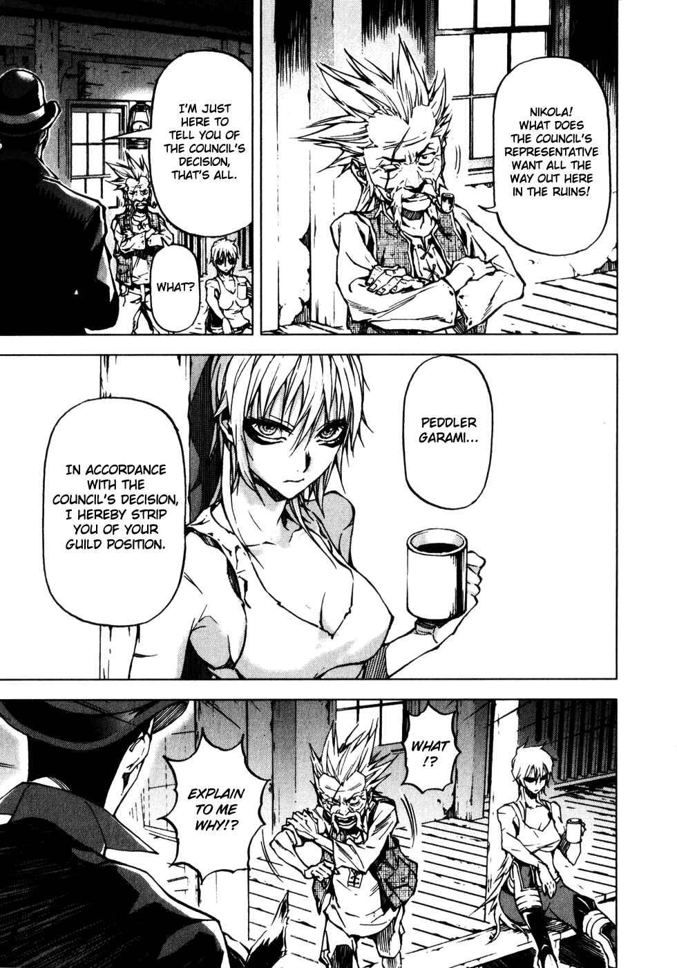 Page 25 Chapter 17 Kiba no Tabishounin ~The Arms Peddler~