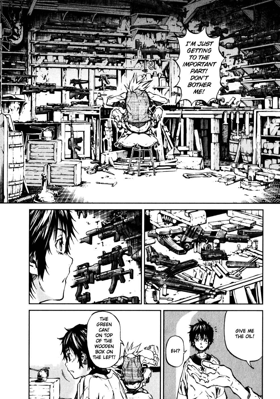 Page 18 Chapter 15 Kiba no Tabishounin ~The Arms Peddler~