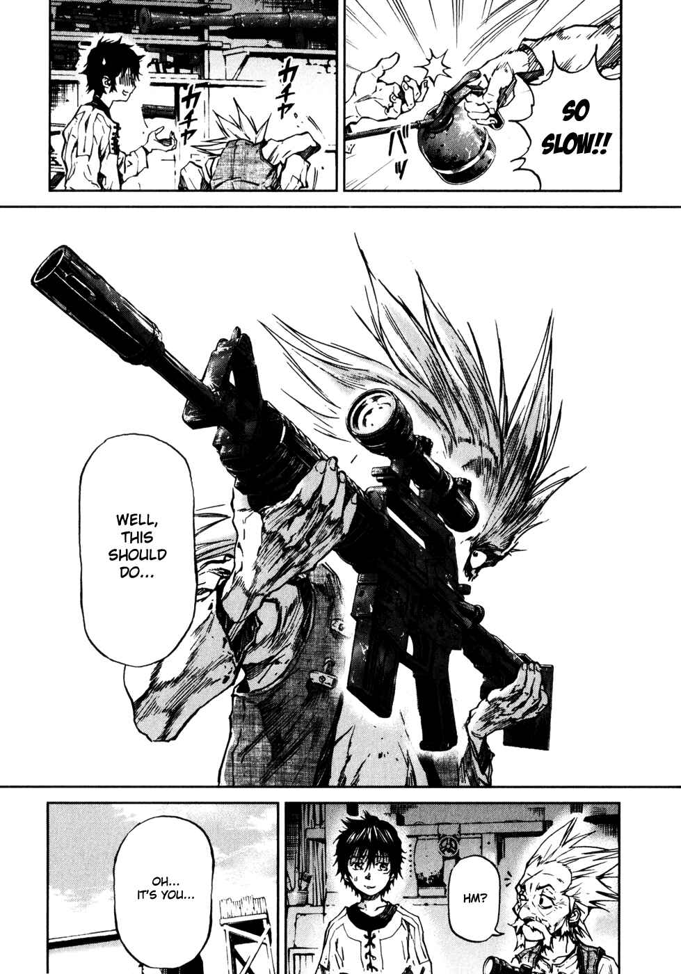Page 19 Chapter 15 Kiba no Tabishounin ~The Arms Peddler~