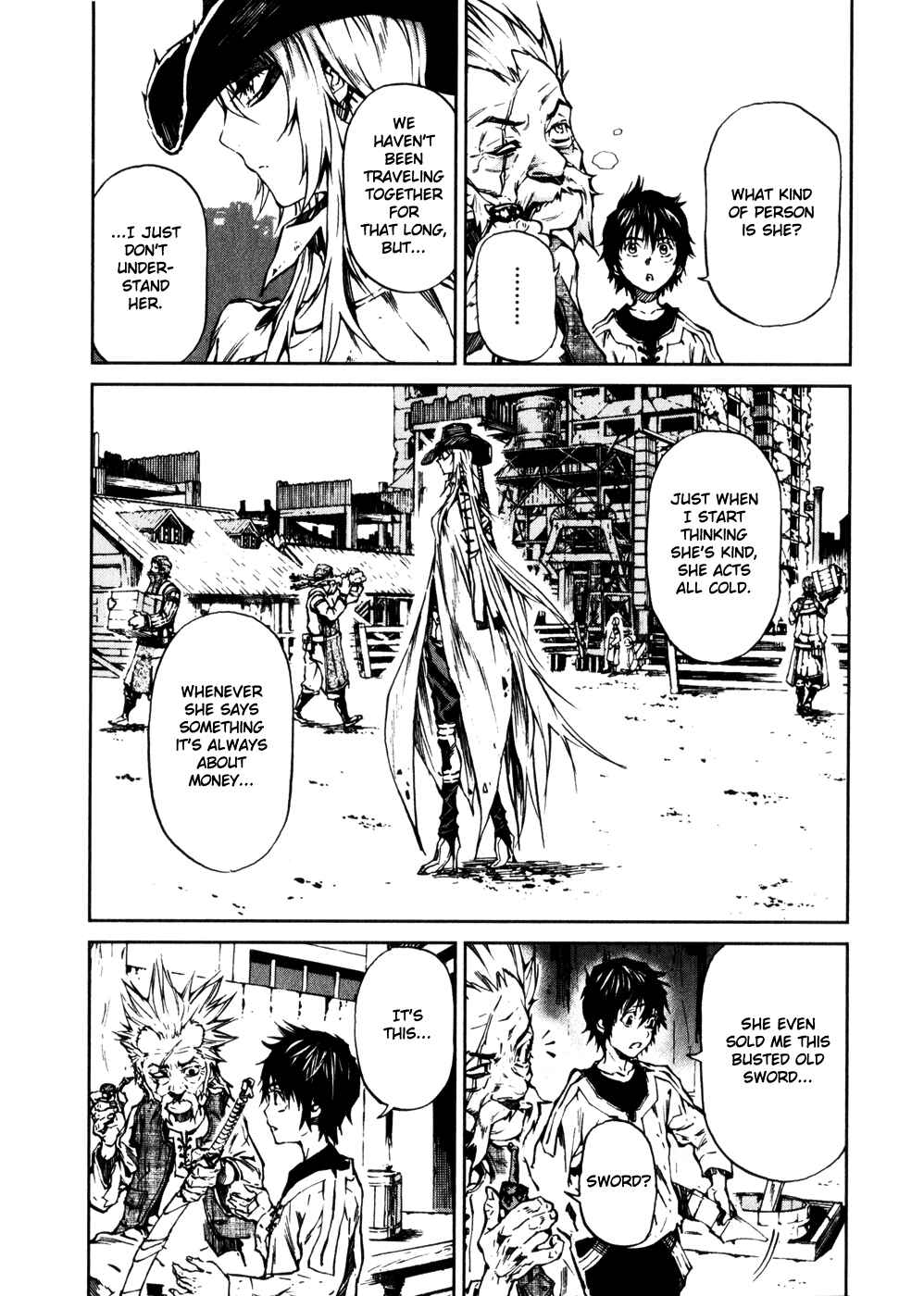 Page 22 Chapter 15 Kiba no Tabishounin ~The Arms Peddler~