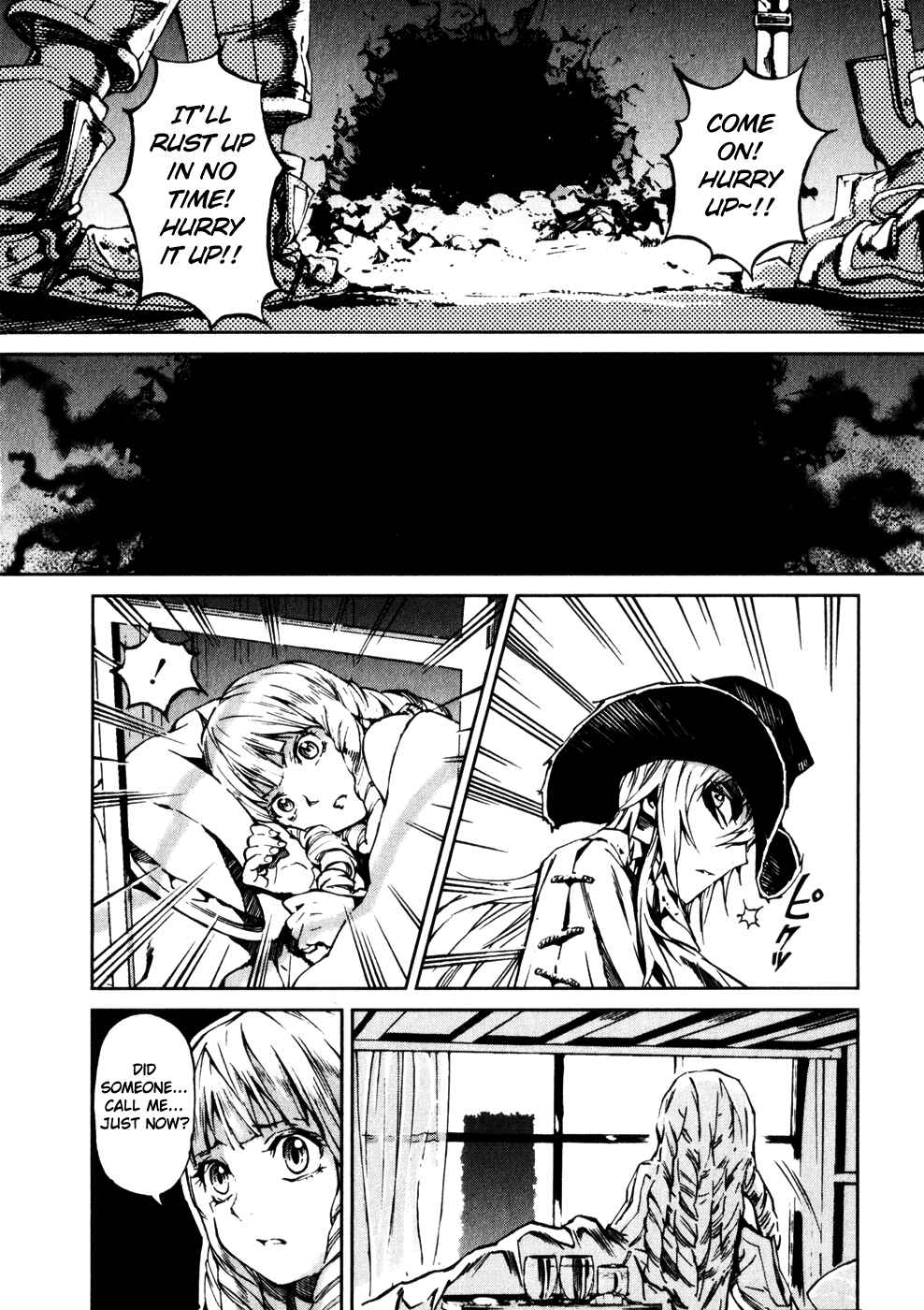 Page 26 Chapter 15 Kiba no Tabishounin ~The Arms Peddler~