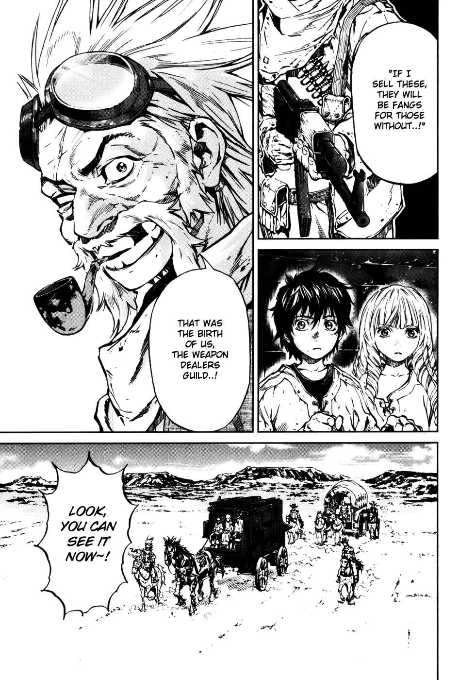 Page 7 Chapter 15 Kiba no Tabishounin ~The Arms Peddler~