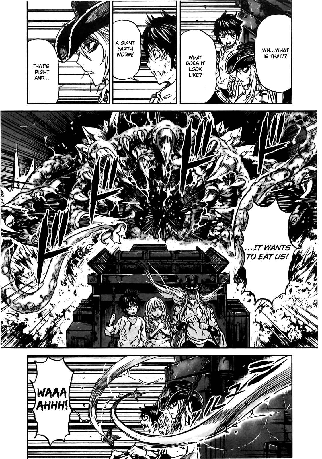 Page 13 Chapter 14 Kiba no Tabishounin ~The Arms Peddler~