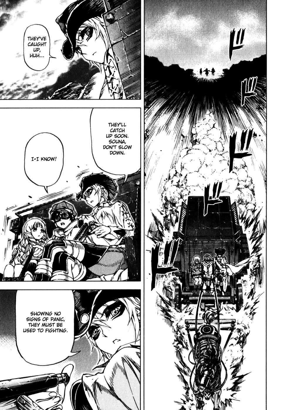 Page 13 Chapter 19 Kiba no Tabishounin ~The Arms Peddler~