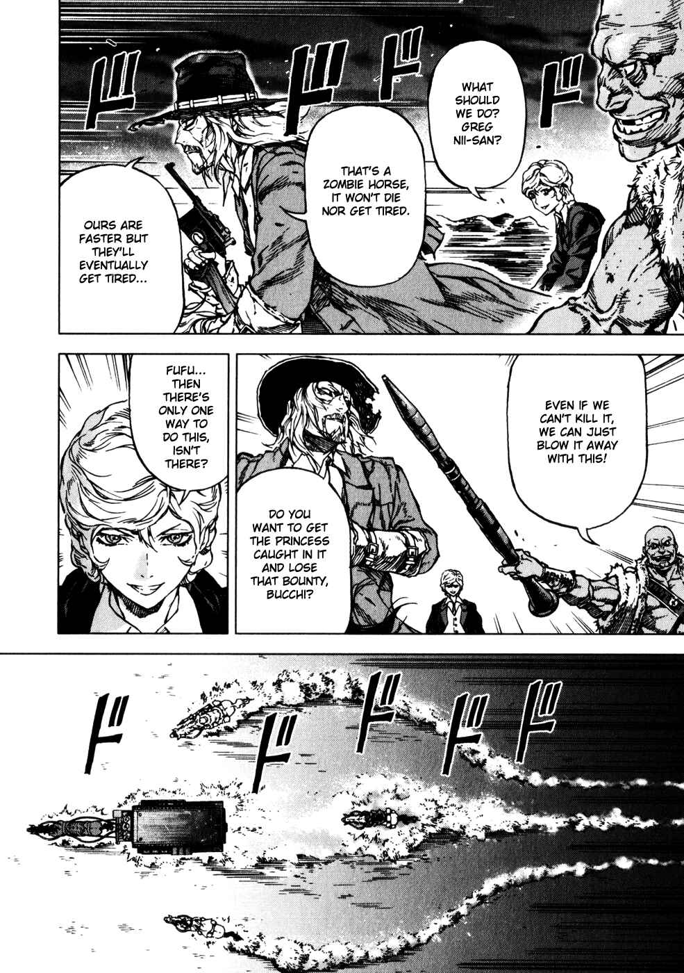 Page 14 Chapter 19 Kiba no Tabishounin ~The Arms Peddler~