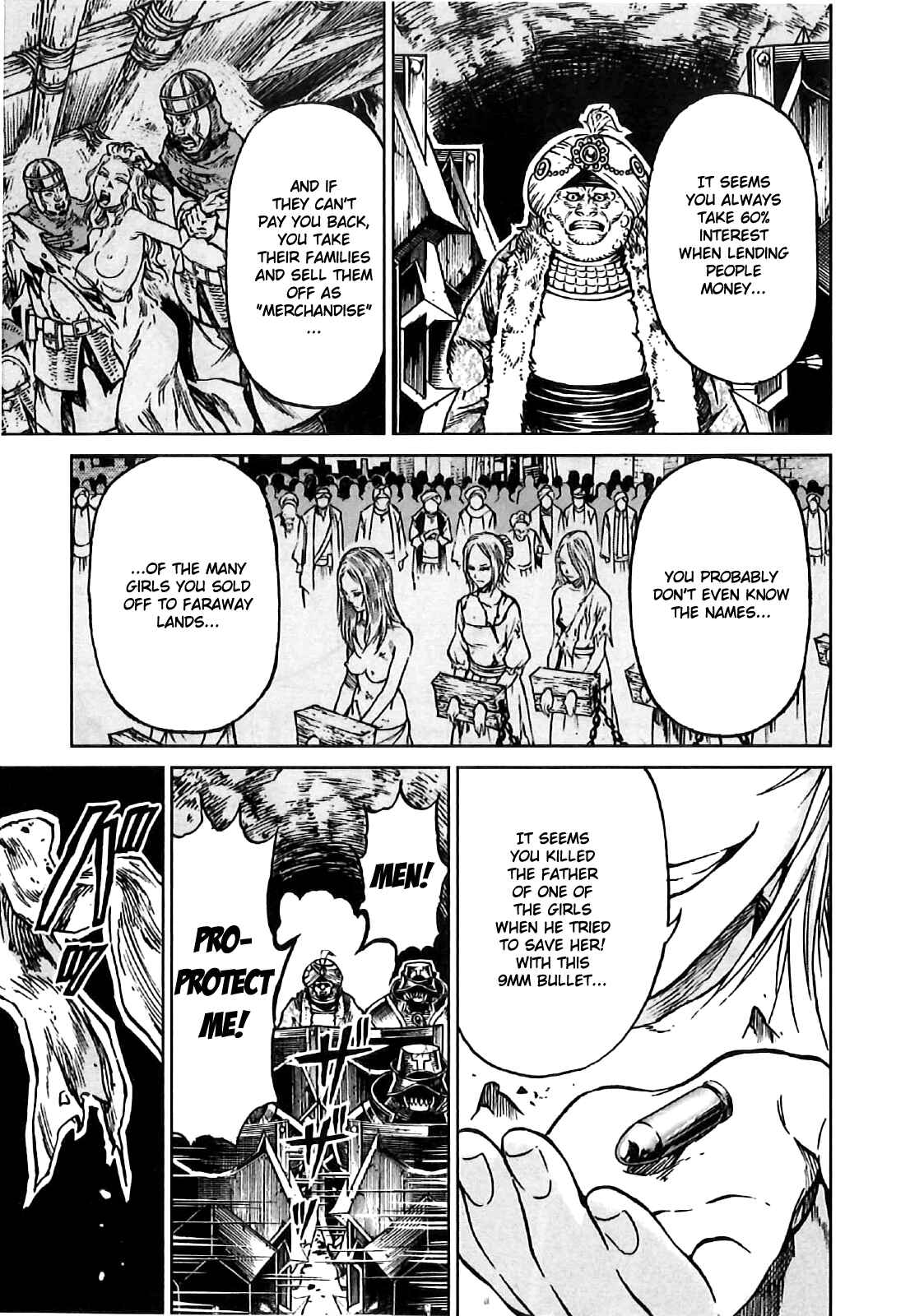Page 21 Chapter 10 Kiba no Tabishounin ~The Arms Peddler~