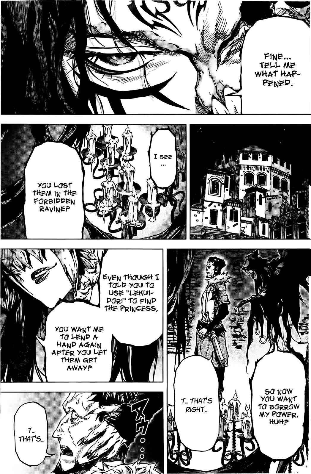 Page 12 Chapter 57 Kiba no Tabishounin ~The Arms Peddler~