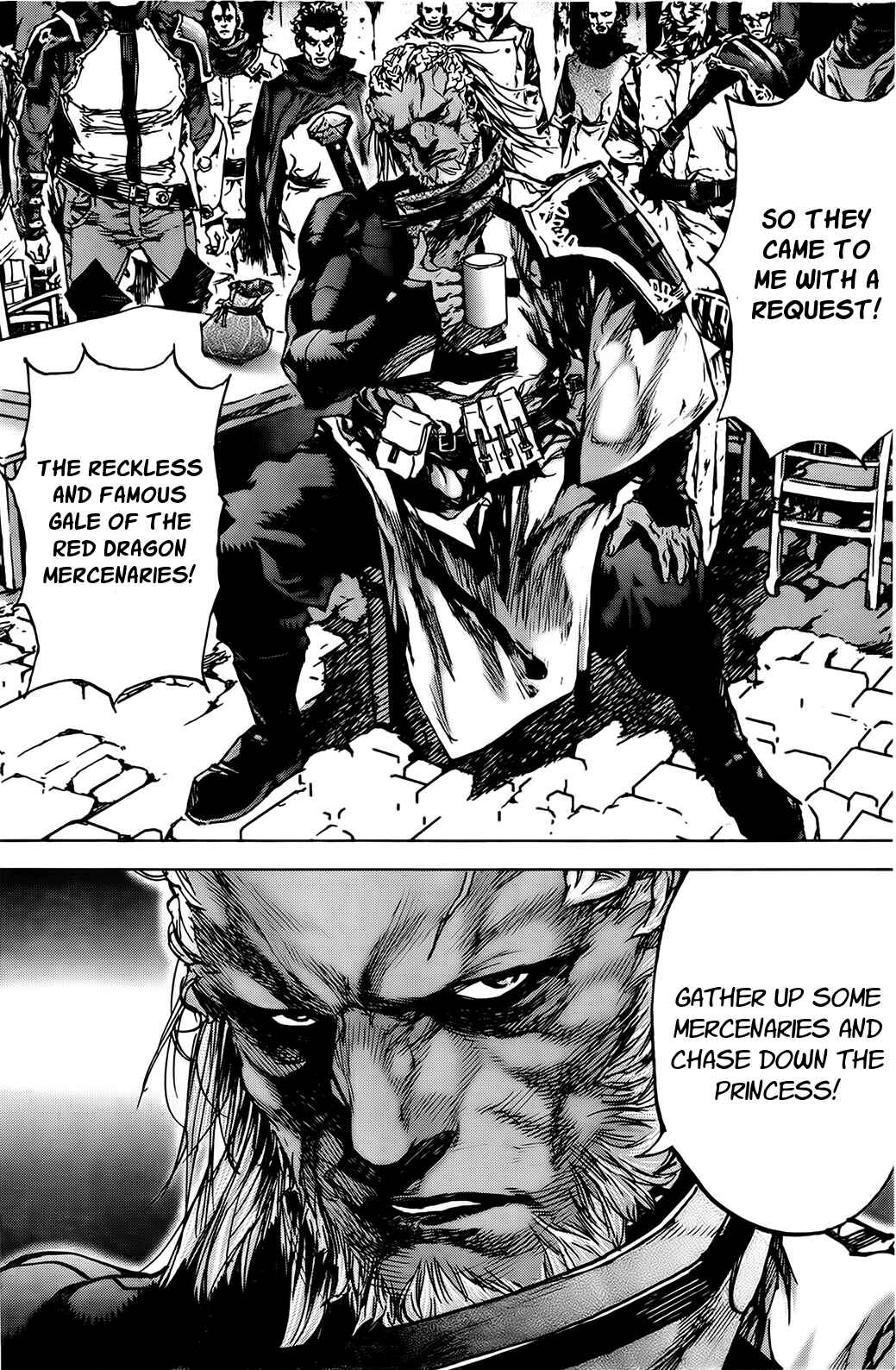 Page 16 Chapter 57 Kiba no Tabishounin ~The Arms Peddler~