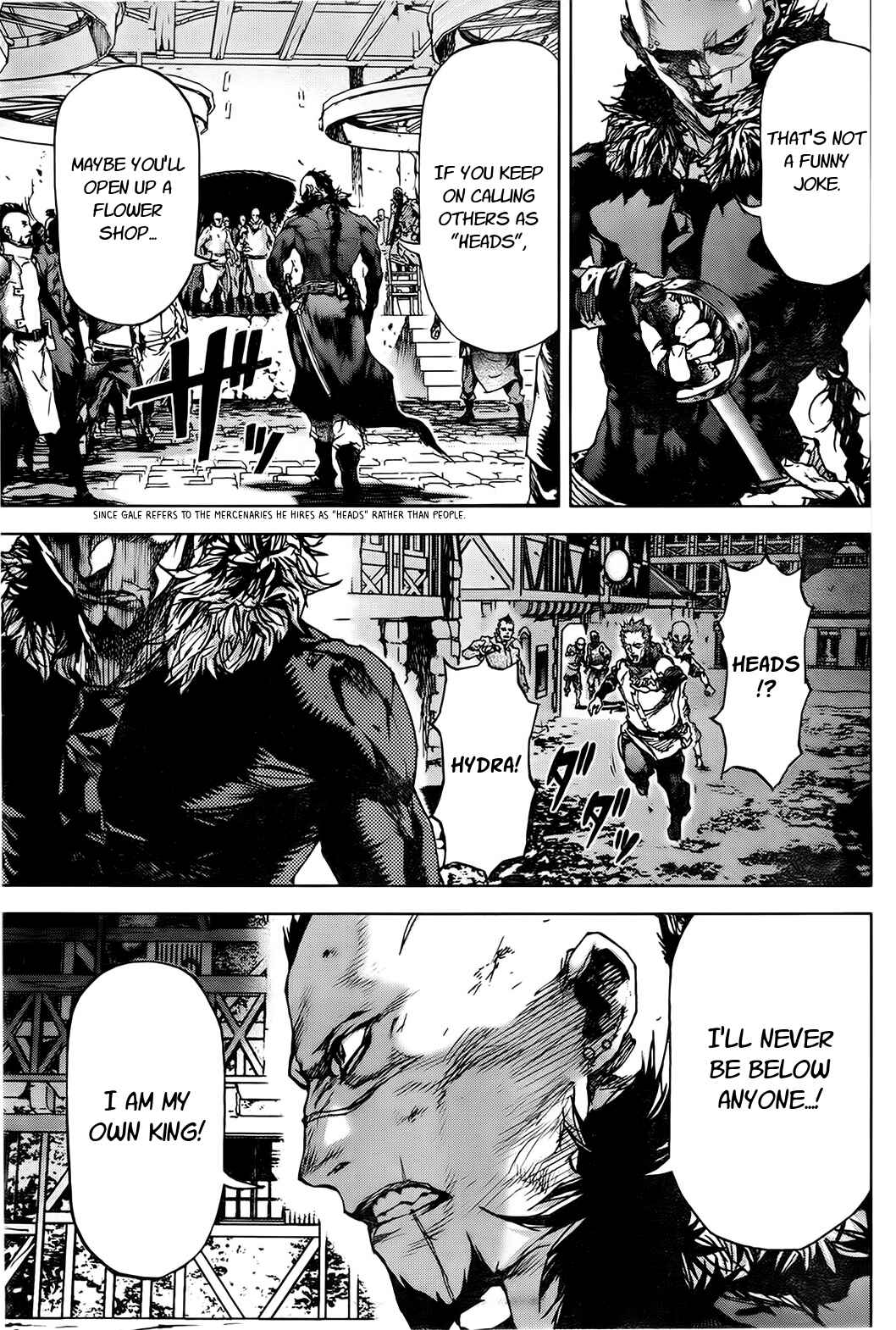 Page 22 Chapter 57 Kiba no Tabishounin ~The Arms Peddler~