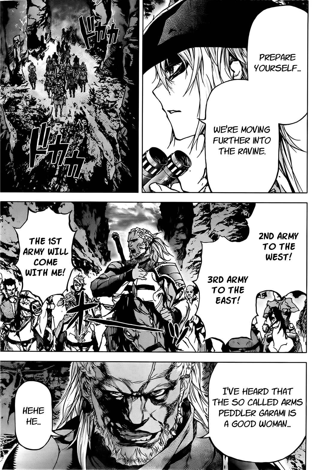Page 26 Chapter 57 Kiba no Tabishounin ~The Arms Peddler~