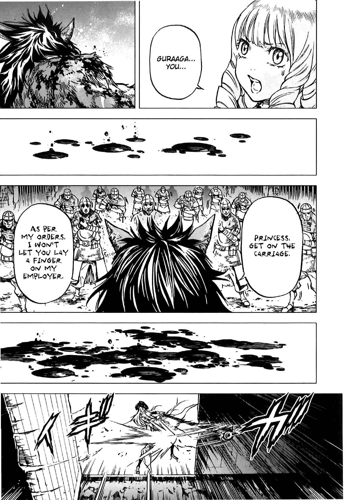 Page 15 Chapter 12 Kiba no Tabishounin ~The Arms Peddler~