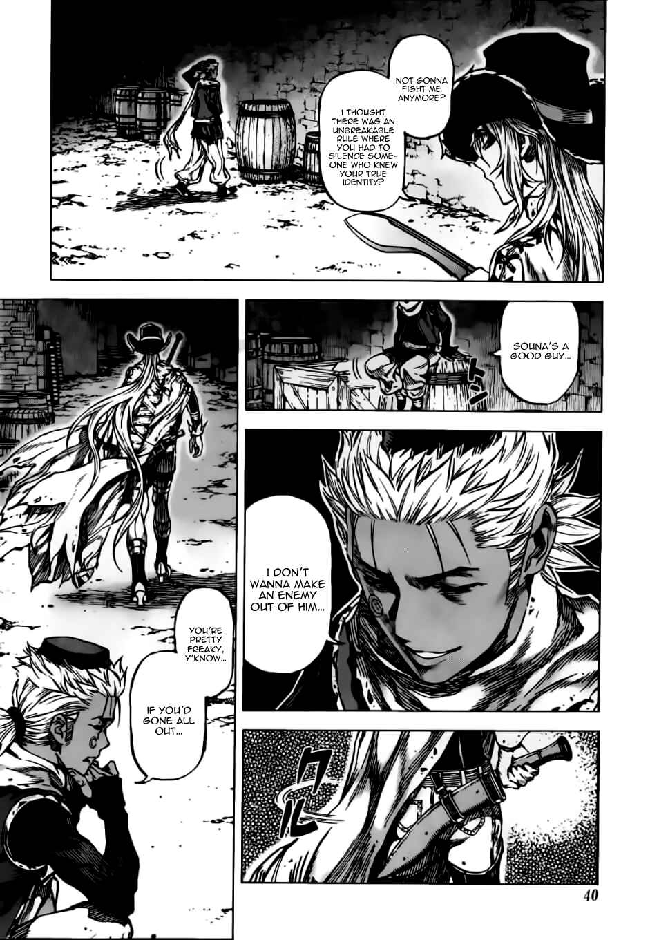 Page 10 Chapter 46 Kiba no Tabishounin ~The Arms Peddler~