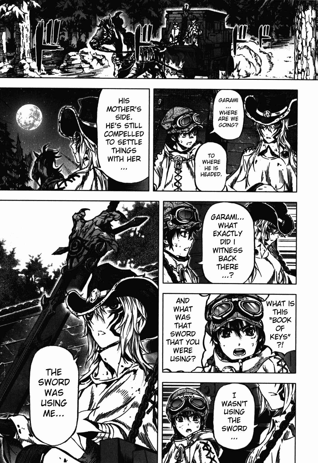 Page 13 Chapter 34 Kiba no Tabishounin ~The Arms Peddler~