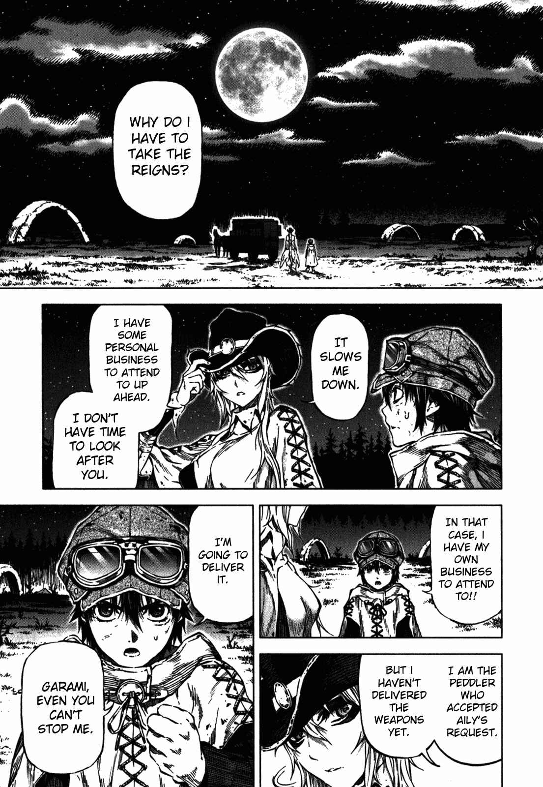 Page 1 Chapter 32 Kiba no Tabishounin ~The Arms Peddler~