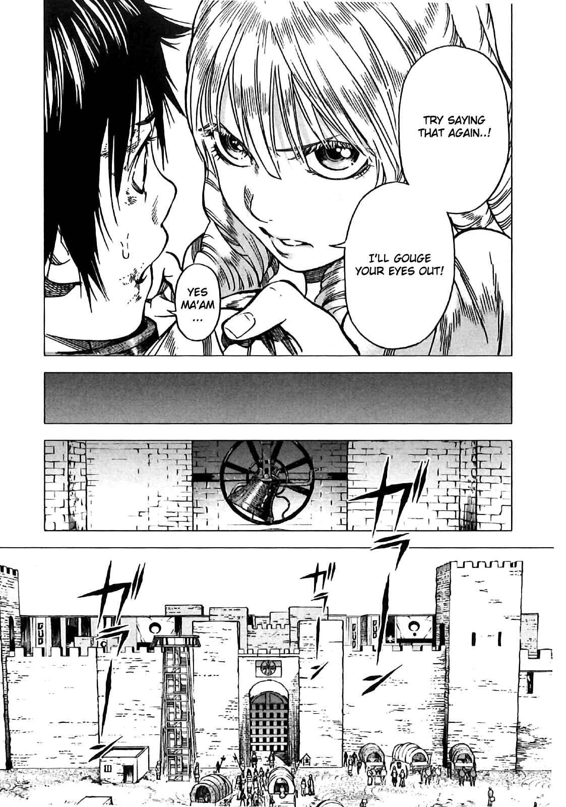 Page 18 Chapter 8 Kiba no Tabishounin ~The Arms Peddler~