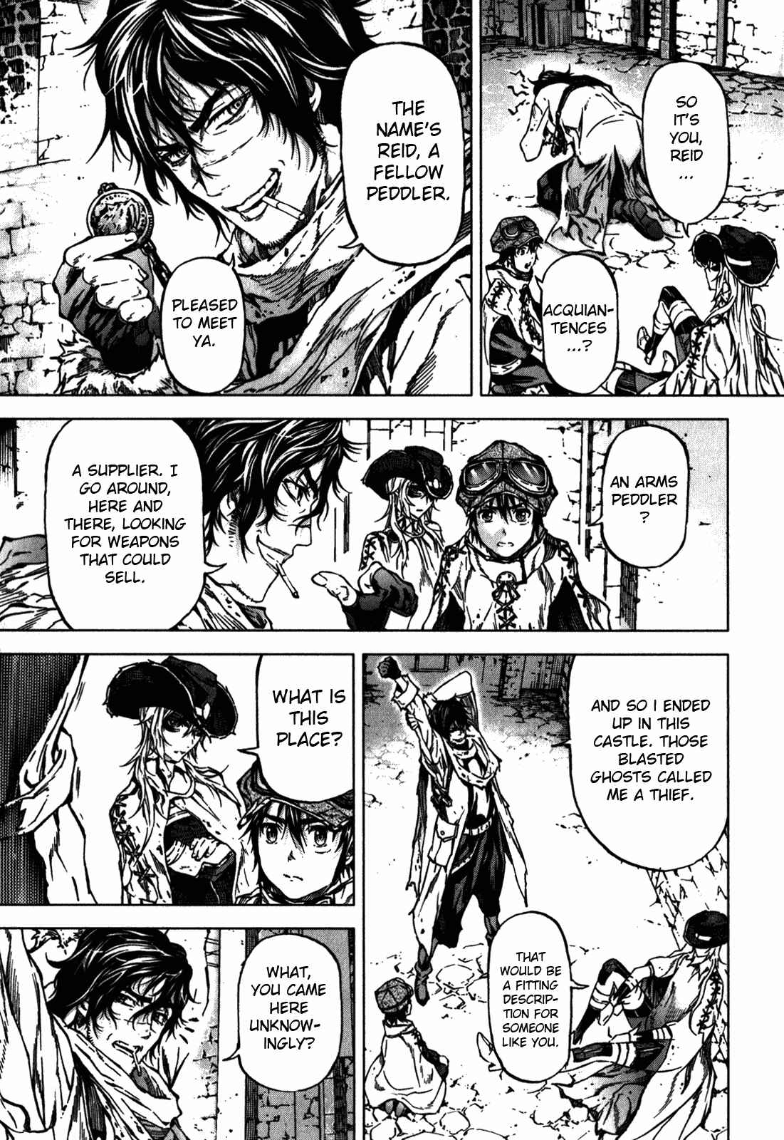 Page 7 Chapter 38 Kiba no Tabishounin ~The Arms Peddler~