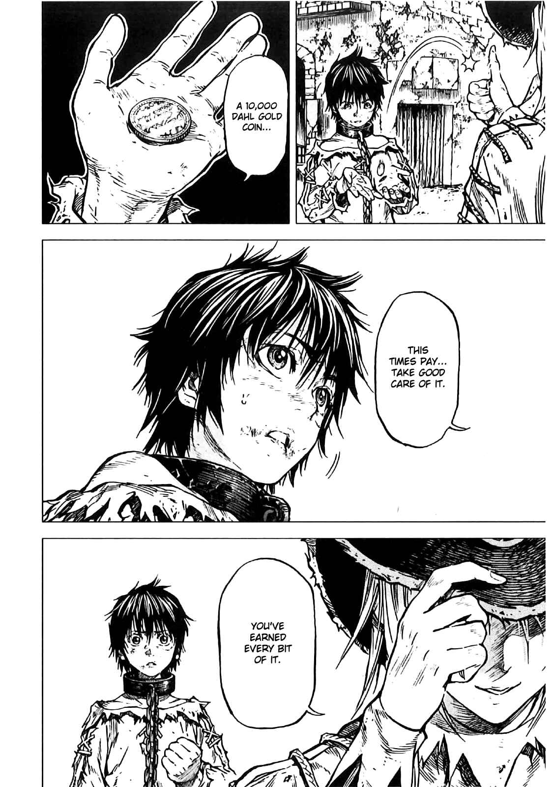 Page 13 Chapter 11 Kiba no Tabishounin ~The Arms Peddler~