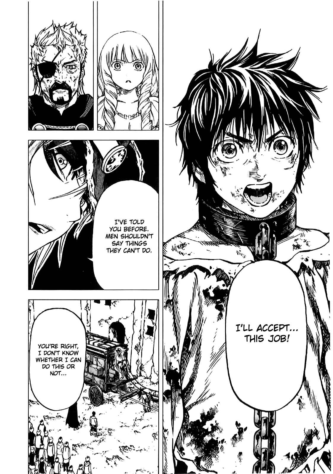 Page 19 Chapter 11 Kiba no Tabishounin ~The Arms Peddler~