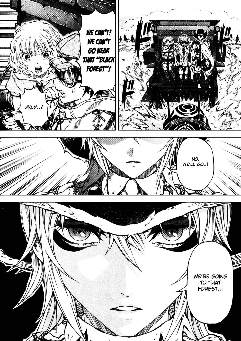 Page 17 Chapter 21 Kiba no Tabishounin ~The Arms Peddler~