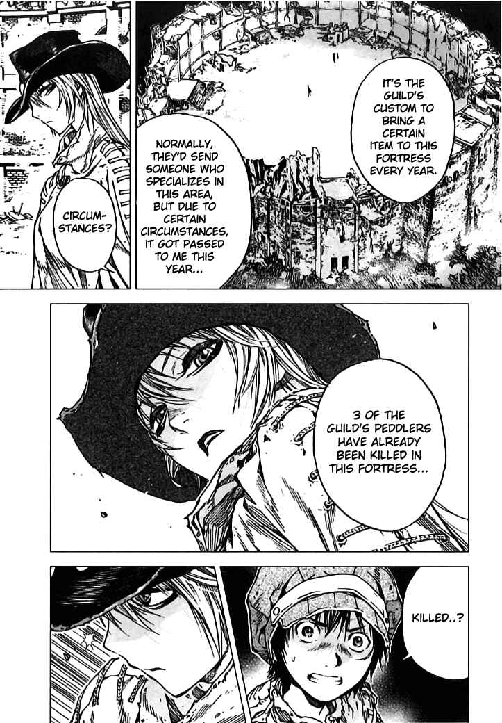 Page 7 Chapter 3 Kiba no Tabishounin ~The Arms Peddler~