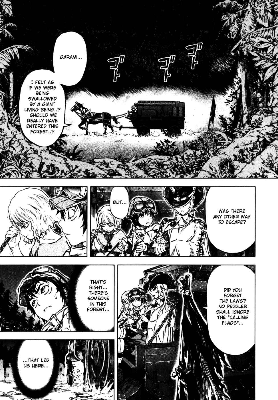 Page 5 Chapter 22 Kiba no Tabishounin ~The Arms Peddler~