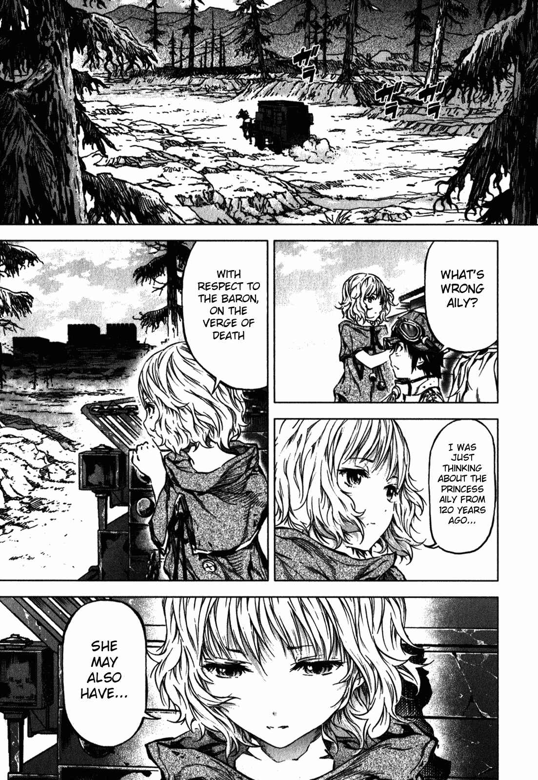 Page 17 Chapter 39 Kiba no Tabishounin ~The Arms Peddler~