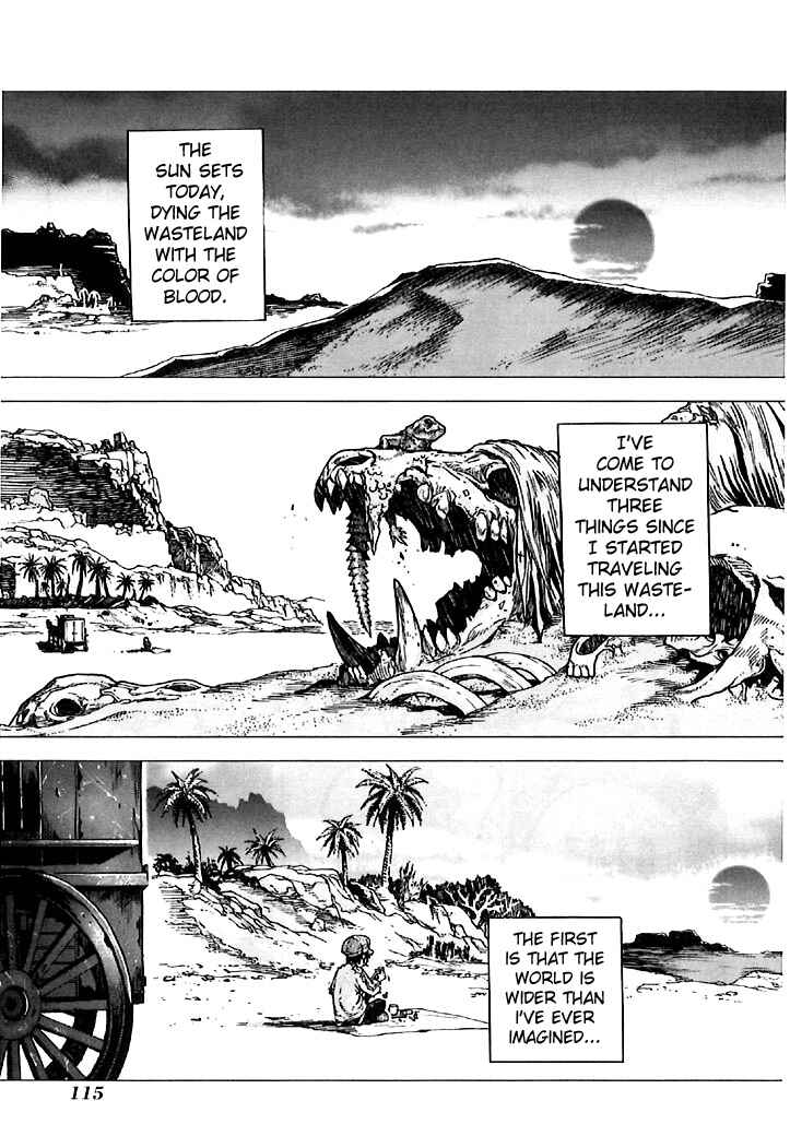 Page 1 Chapter 4 Kiba no Tabishounin ~The Arms Peddler~