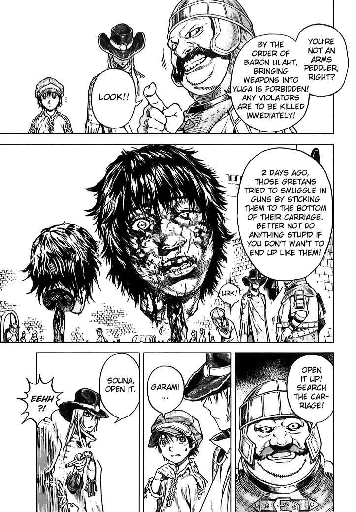 Page 11 Chapter 4 Kiba no Tabishounin ~The Arms Peddler~