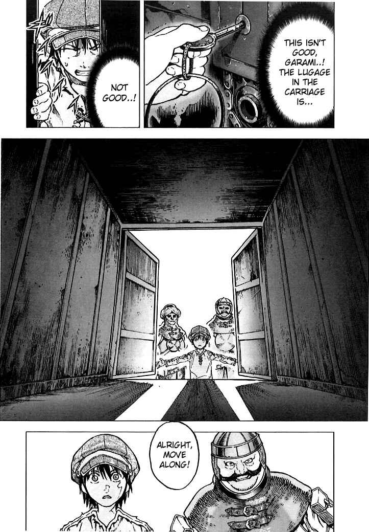 Page 12 Chapter 4 Kiba no Tabishounin ~The Arms Peddler~