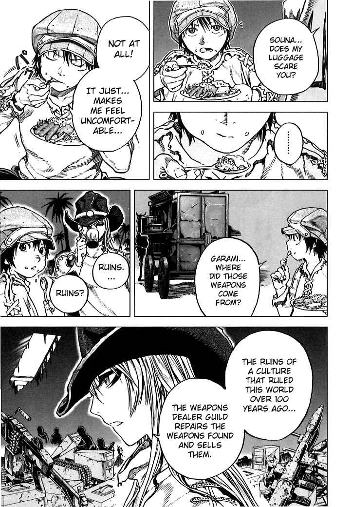Page 7 Chapter 4 Kiba no Tabishounin ~The Arms Peddler~