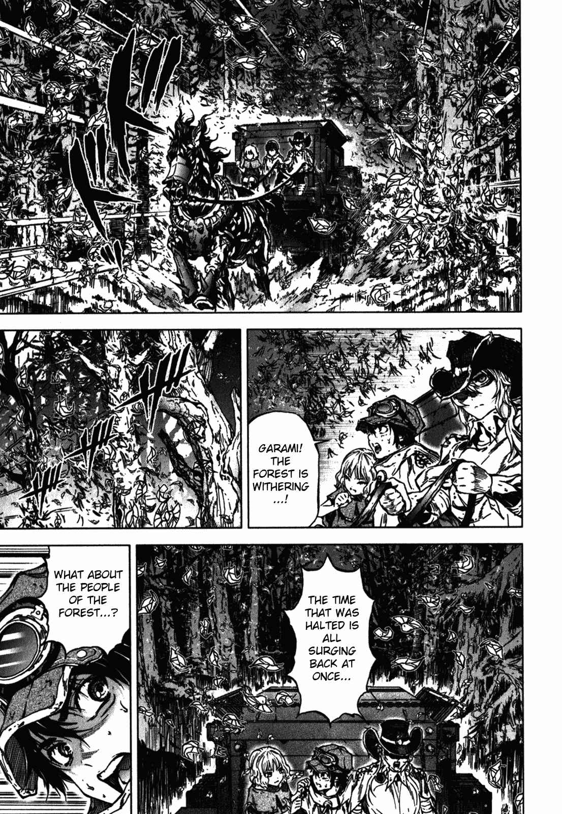 Page 13 Chapter 36 Kiba no Tabishounin ~The Arms Peddler~