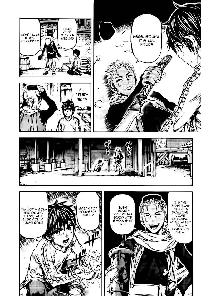 Page 13 Chapter 43 Kiba no Tabishounin ~The Arms Peddler~