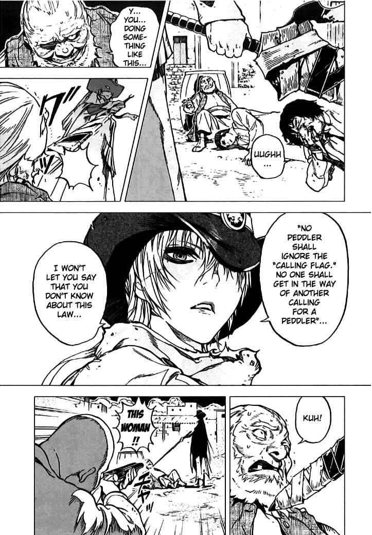 Page 11 Chapter 2 Kiba no Tabishounin ~The Arms Peddler~