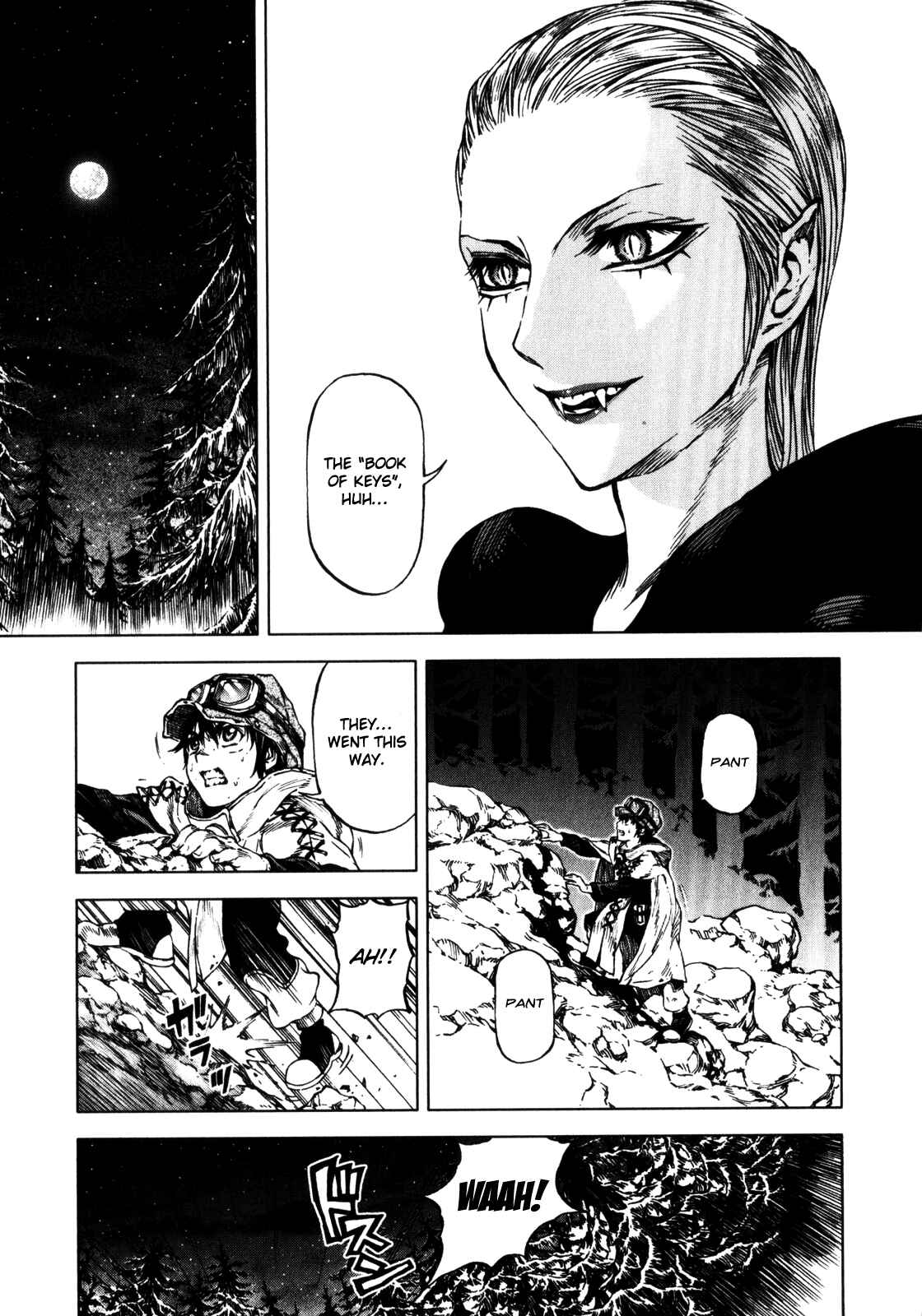 Page 13 Chapter 28 Kiba no Tabishounin ~The Arms Peddler~