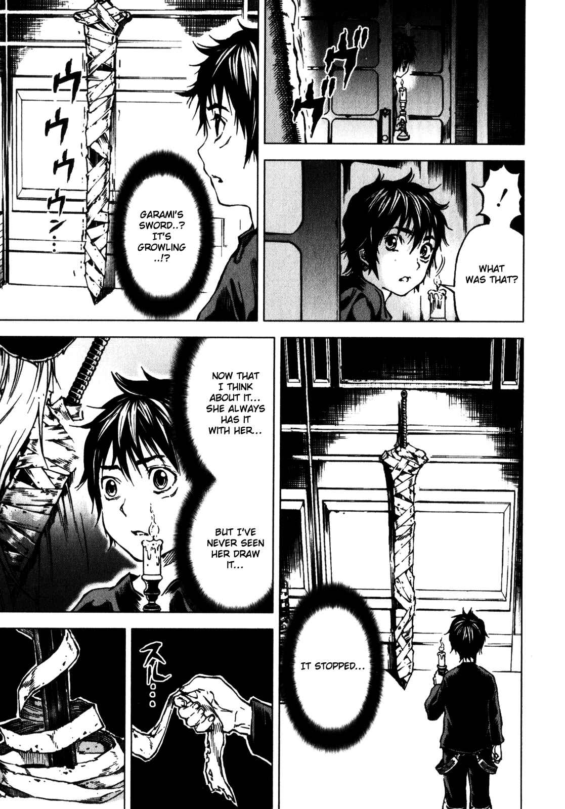 Page 13 Chapter 24 Kiba no Tabishounin ~The Arms Peddler~