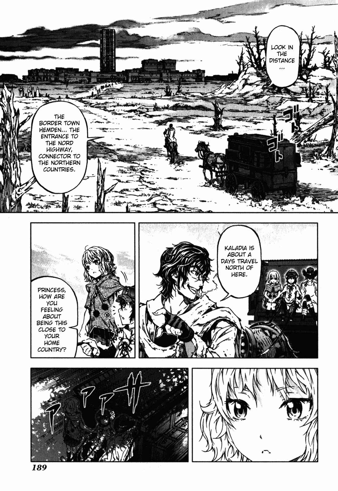 Page 1 Chapter 40 Kiba no Tabishounin ~The Arms Peddler~