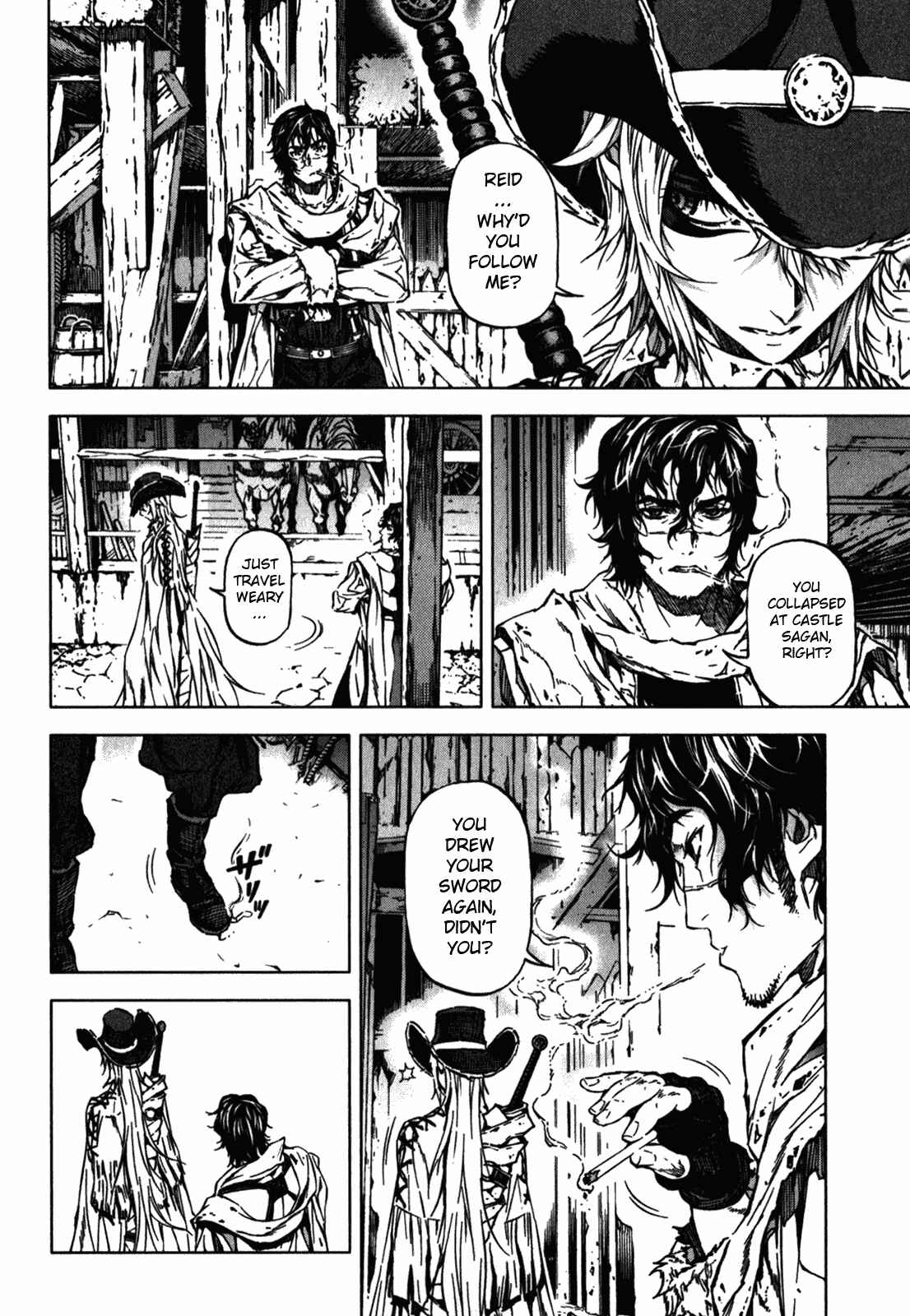 Page 12 Chapter 40 Kiba no Tabishounin ~The Arms Peddler~