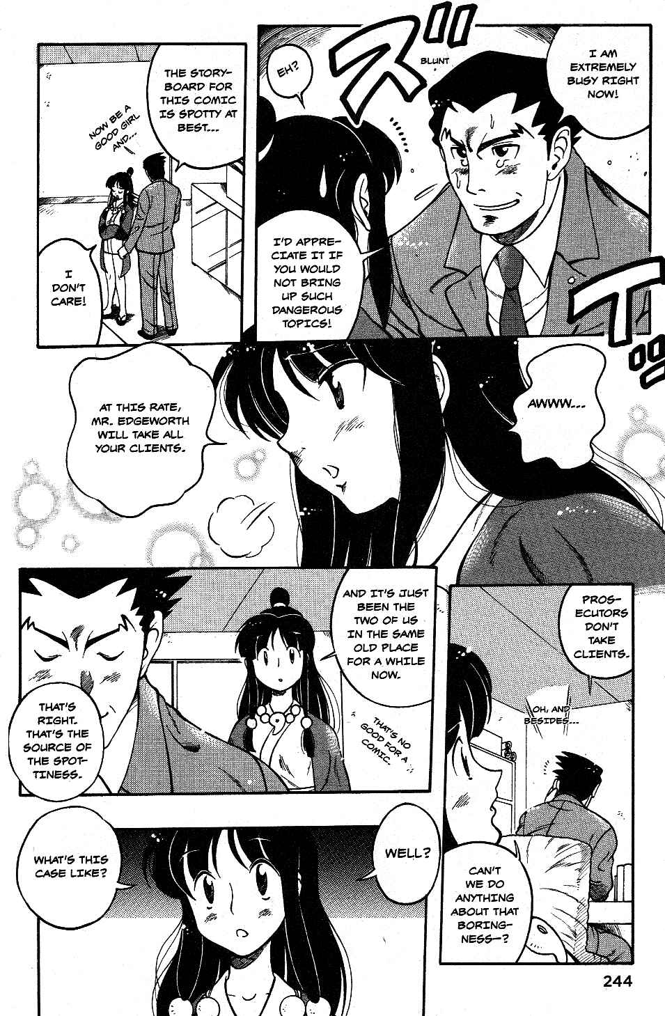Page 4 Chapter 17 Gyakuten Saiban Official Anthology Comic: Naruhodou-hen