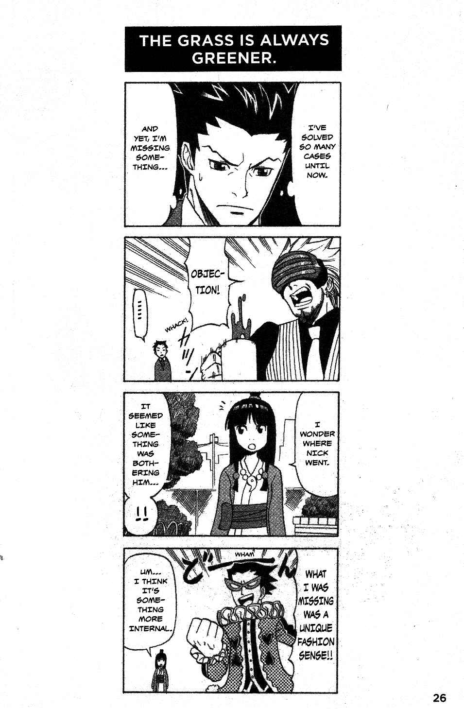 Page 1 Chapter 1.5 Gyakuten Saiban Official Anthology Comic: Naruhodou-hen